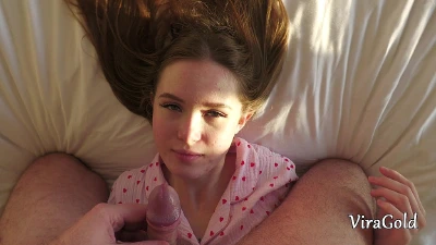 Cover for 'Stepdad's Cock On Blonde Nika's Face'